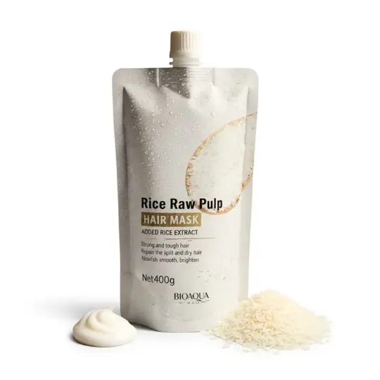 ماسك الرز للشعر RICE RAW PULP HAIR MASK