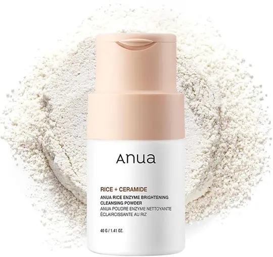 انوا غسول باودر بالرز و السيراميد ANUA RICE+CERAMIDE CLEANSER