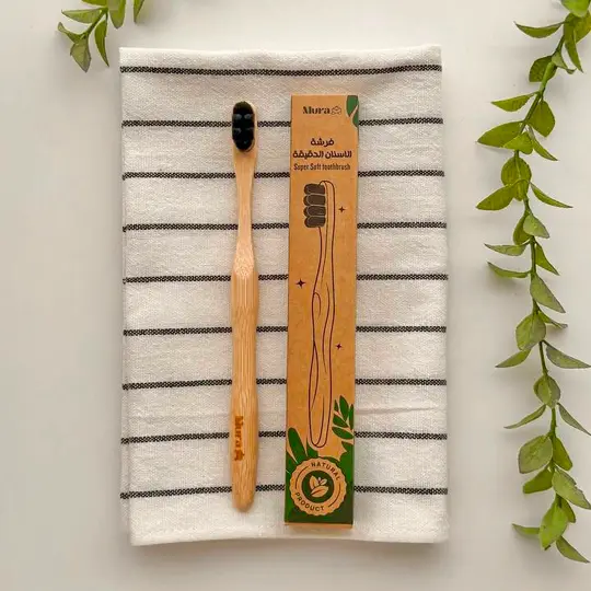 مورا فرشاة الاسنان بتصميم ساق البامبو MURA BAMBOO DESIGN BRUSH
