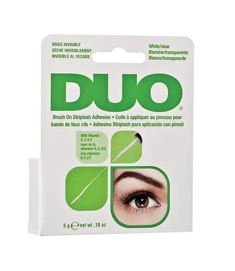 ديو صمغ رموش شفاف مع فرشاة DUO BROW GLUE