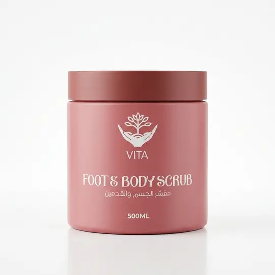 فيتا مقشر جسم و قدم VITA FOOT&BODY SCRUB