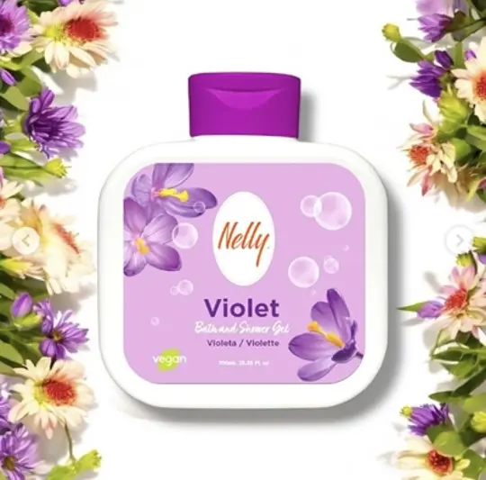 نيلي شاور جل فايولت NELLY SHOWER GEL VIOLET
