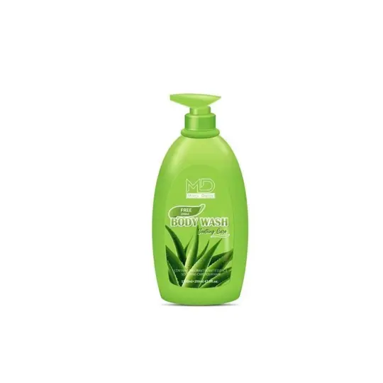 ام دي شاور جل بالصبار MD SHOWER JEL ALOE VERA 1400 ML