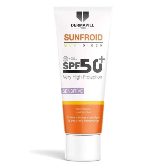 ديرمابل واقي شمس كيميائي للبشرة الحساسة DERMAPILL SUNFROID FOR SENSITIVE SKIN