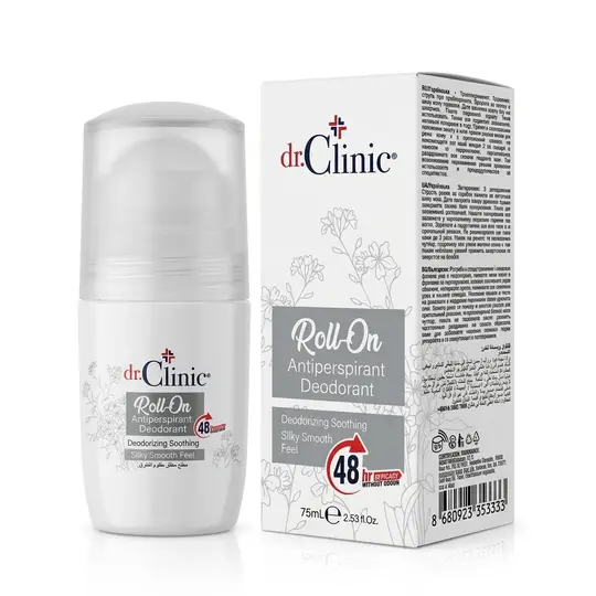 دكتور كلنك رول مضاد تعرق الرصاصي DR.CLINIC ROLL GREY