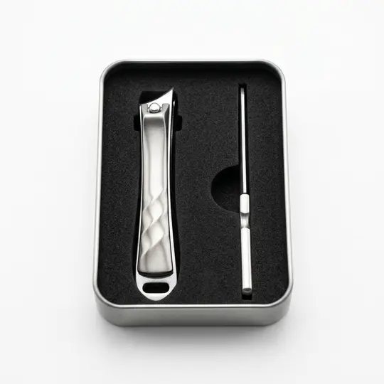 سيت مقاريض اصلي فضي ORIGINAL SILVER NAIL CLIPPER SET