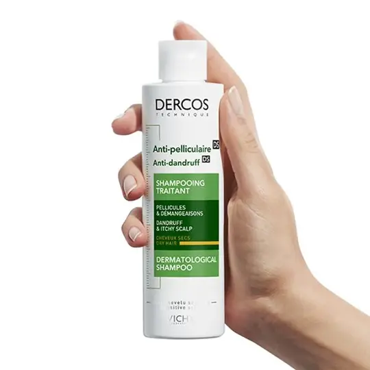 فيجي شامبو ضد القشر لفروة الراس الحساسة VICHY DERCOS ANTI-SENSITIVE DANDRUFF SHAMPOO
