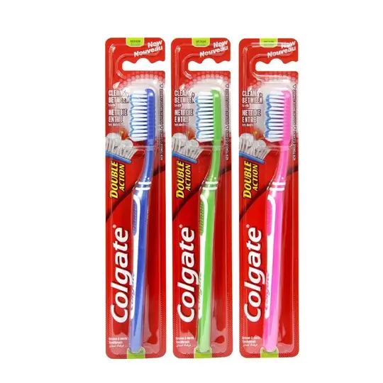كولجيت فرشاة اسنان متوسطة COLGATE Double Action Medium Toothbrush
