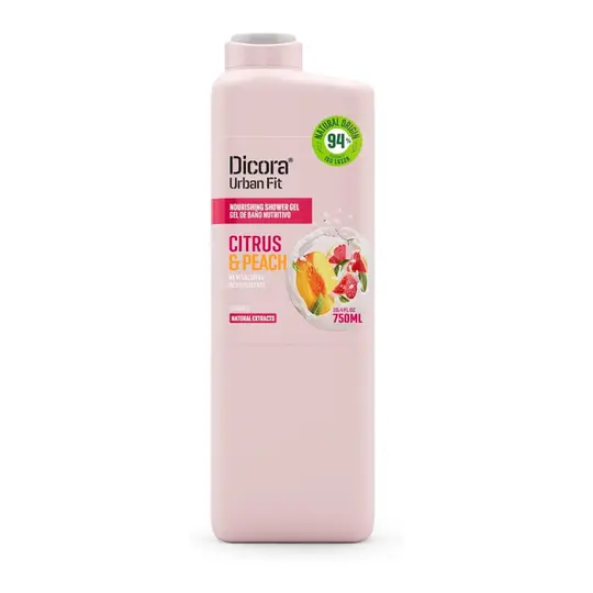 ديكورا شاور جل بالخوخ 750مل DICORA SHOWER GEL