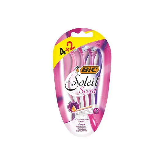 بيك سوليل شفرات 4+2 BIC SOLEIL