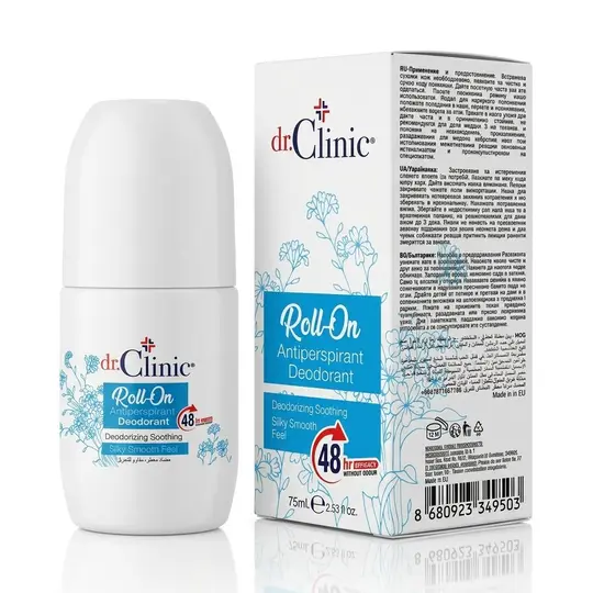 دكتور كلنك رول مضاد تعرق ازرق DR.CLINIC ROLL BLUE