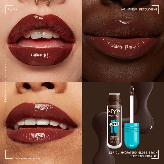ان واي اكس كلوس 06 NYX LIP GLOSS SERUM ESPRESSO SPAK