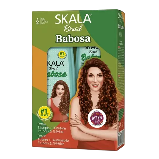 سكالا كت شامبو و بلسم بابوزا للشعر الكيرلي SKALA SHAMPOO & CONDITIONER BABOSA