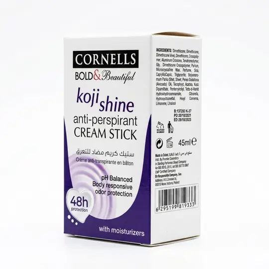كورنلس ستيك مضاد تعرق CORNELLS ANTI-PERSPIRANT KOJI SHINE