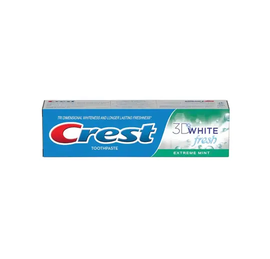 كرست بياض ثلاثي بالنعناع 100مل CREST 3D WHITE