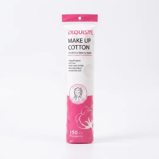 كوزمتك قطن مكياج وردي COSMETIC COTTON MAKEUP