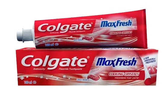 كولجيت معجون الأسنان ماكس فريش الاحمر سبايسي COLGATE MAX FRESH RED SPICY