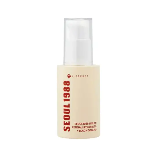 كي سيكرت سيول 1988 سيروم رتنال 2% + جنسنغ KSECRET SEOUL 1988 Serum : Retinal Liposome 2% + Black Ginseng