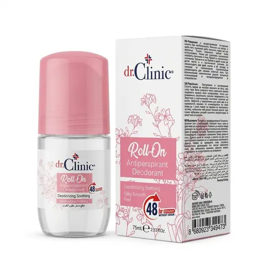 دكتور كلنك رول مضاد تعرق الوردي DR.CLINIC ROLL PINK