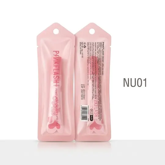 بينك فلاش لب كلوس كريم PF - L17 CREAM LIPGLOSS - NU01