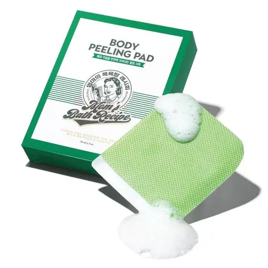 مامز باث ريسيبي ليفة تقشير للجسم الخضراء MOMS BATH RECIPE BODY GREEN PEELING PAD