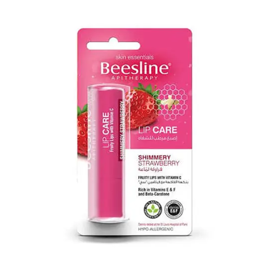 بيزلين مرطب شفاه بالفراولة 1+1 BEESLINE LIP CARE STRAWBERRY