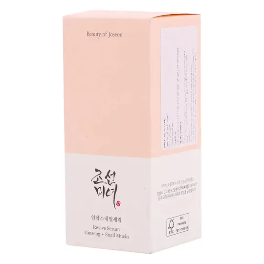 بيوتي اوف جوسون سيروم حلزون BEAUTY OF JOSEON GINSENG + SNAIL MUCIN SERUM