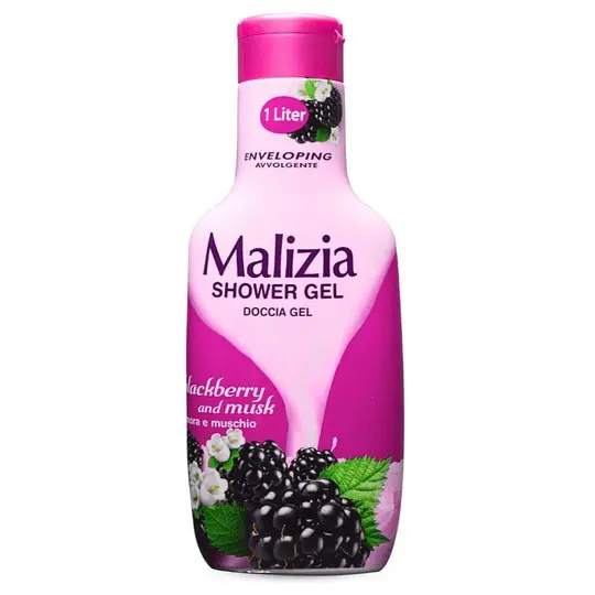 ماليزيا شاورجل بالتوت والمسك MALIZIA SHOWER GEL BLACKBERRY AND MUSK