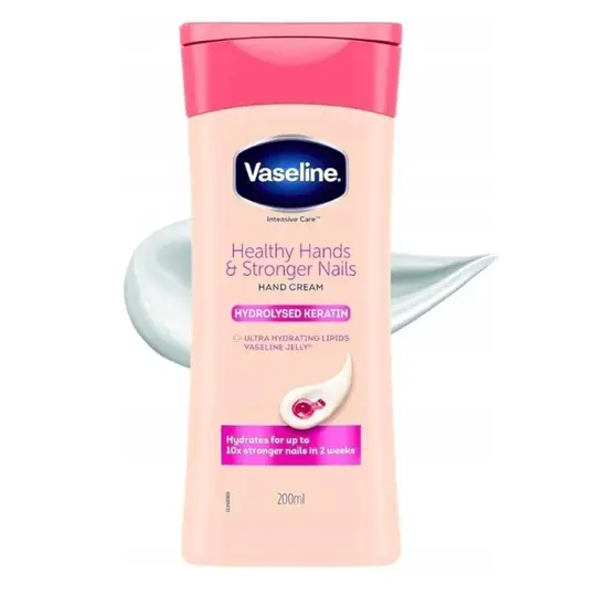 فازلين كريم يدين و اظافر 200مل VASELINE HEALTHY HAND& STRONGER NAILS