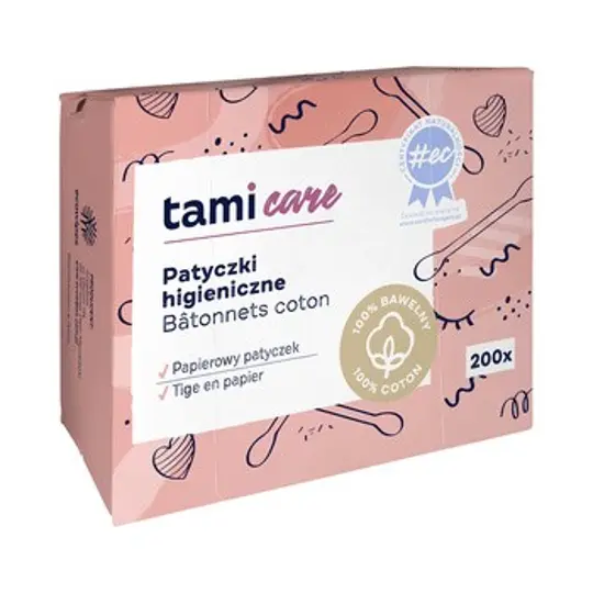 تامي كير اعواد اذن قطنية TAMI CARE 200pcs