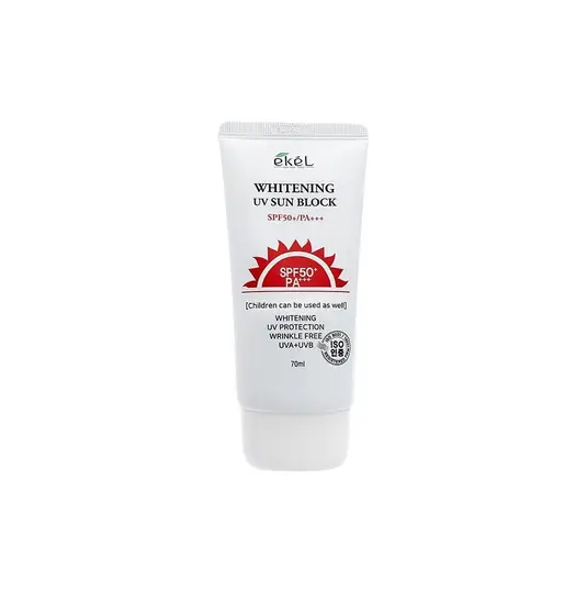 ايكل واقي شمس مفتح EKEL WHITRENING UV SUN BLOCK