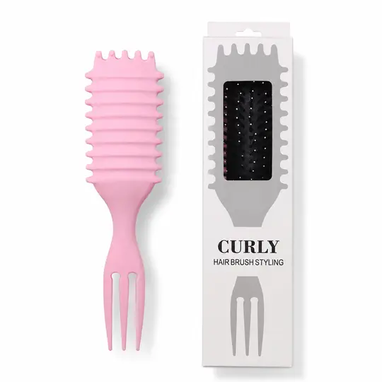 كيرلي فرشاة فك تشابك CURLY HAIR BRUSH STYLING