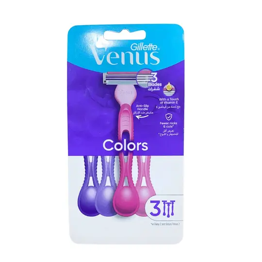 فينوس شفرات 3 الوان VENUS 3 COLORS