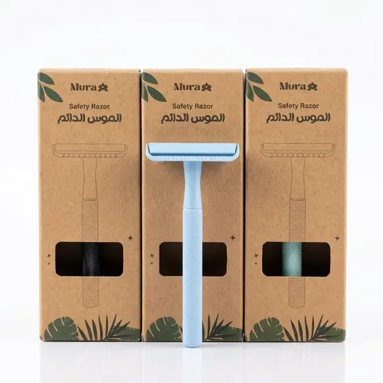مورا شفرة حلاقة جسم دائميه MURA SAFETY RAZOR